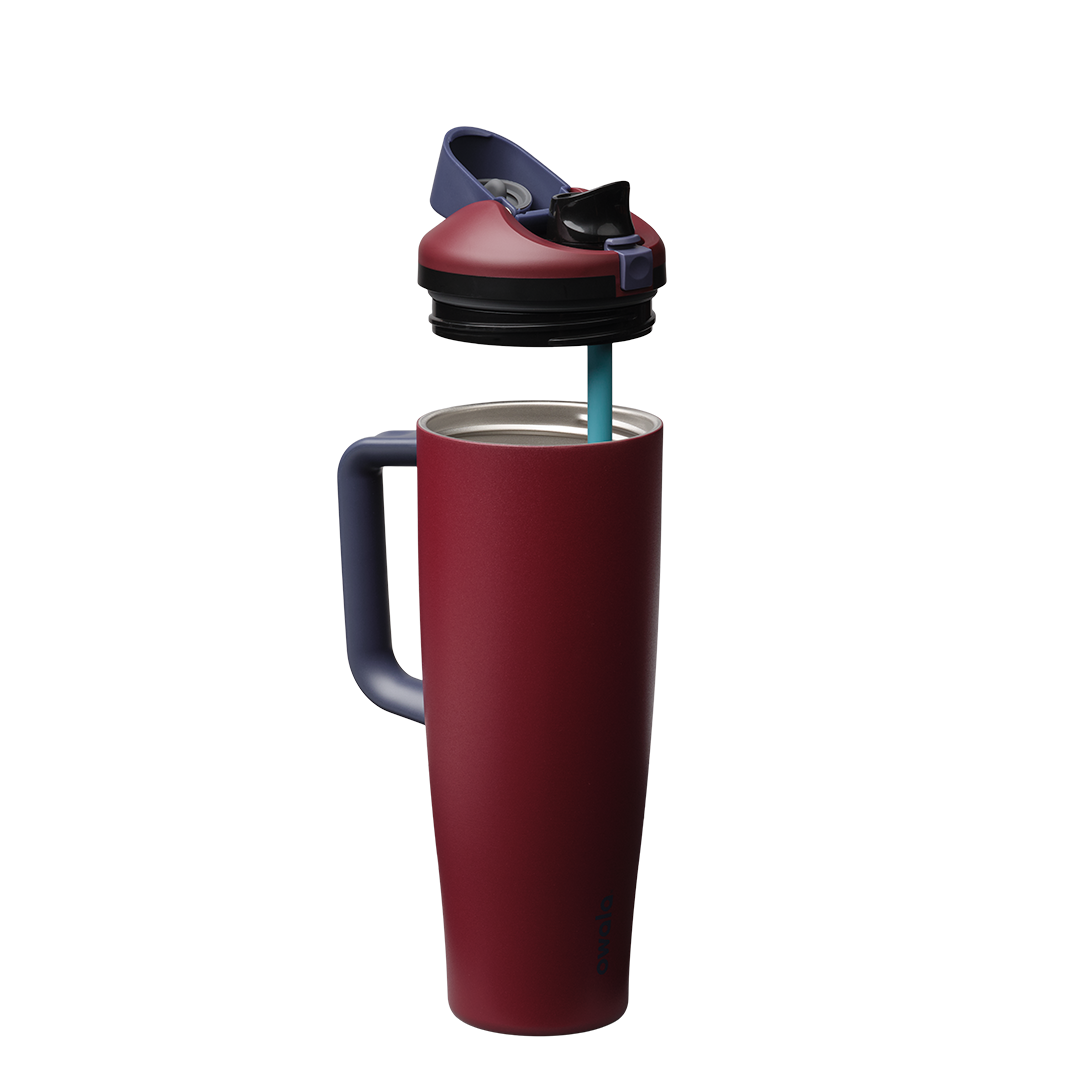 FreeSip® Tumbler - Burgundy Bay
